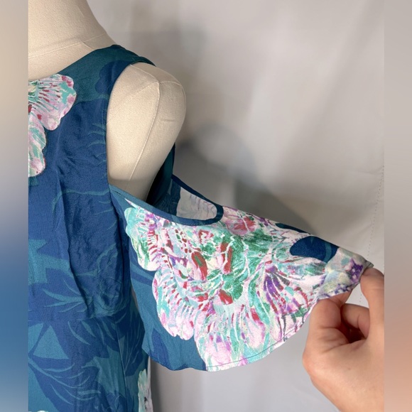 ANTHROPOLOGIE MAEVE NWT Elia Cold Shoulder Dress - Picture 5 of 10